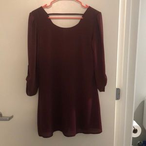 Garnet/Maroon size small dress